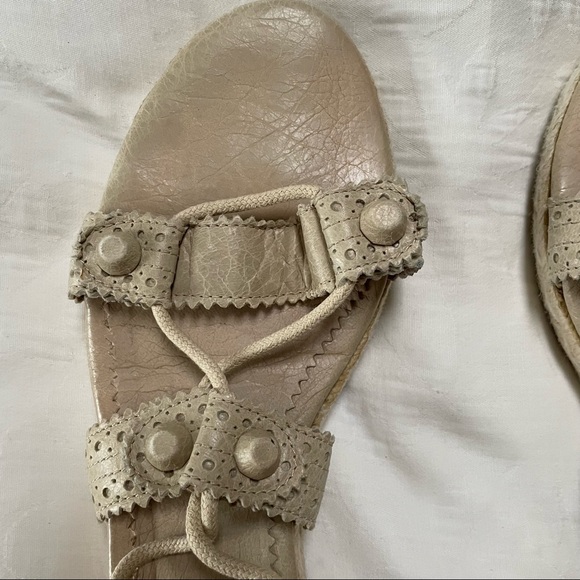 BALENCIAGA Arena Espadrille Ankle Wrap Gladiator Sandals - Picture 3 of 16